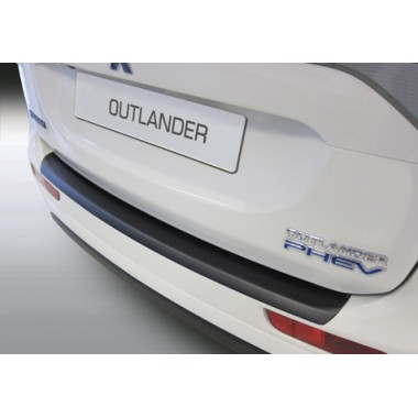 Накладка на задний бампер (RGM, RBP597) Mitsubishi Outlander III (2012-2015) бренд – RGM главное фото